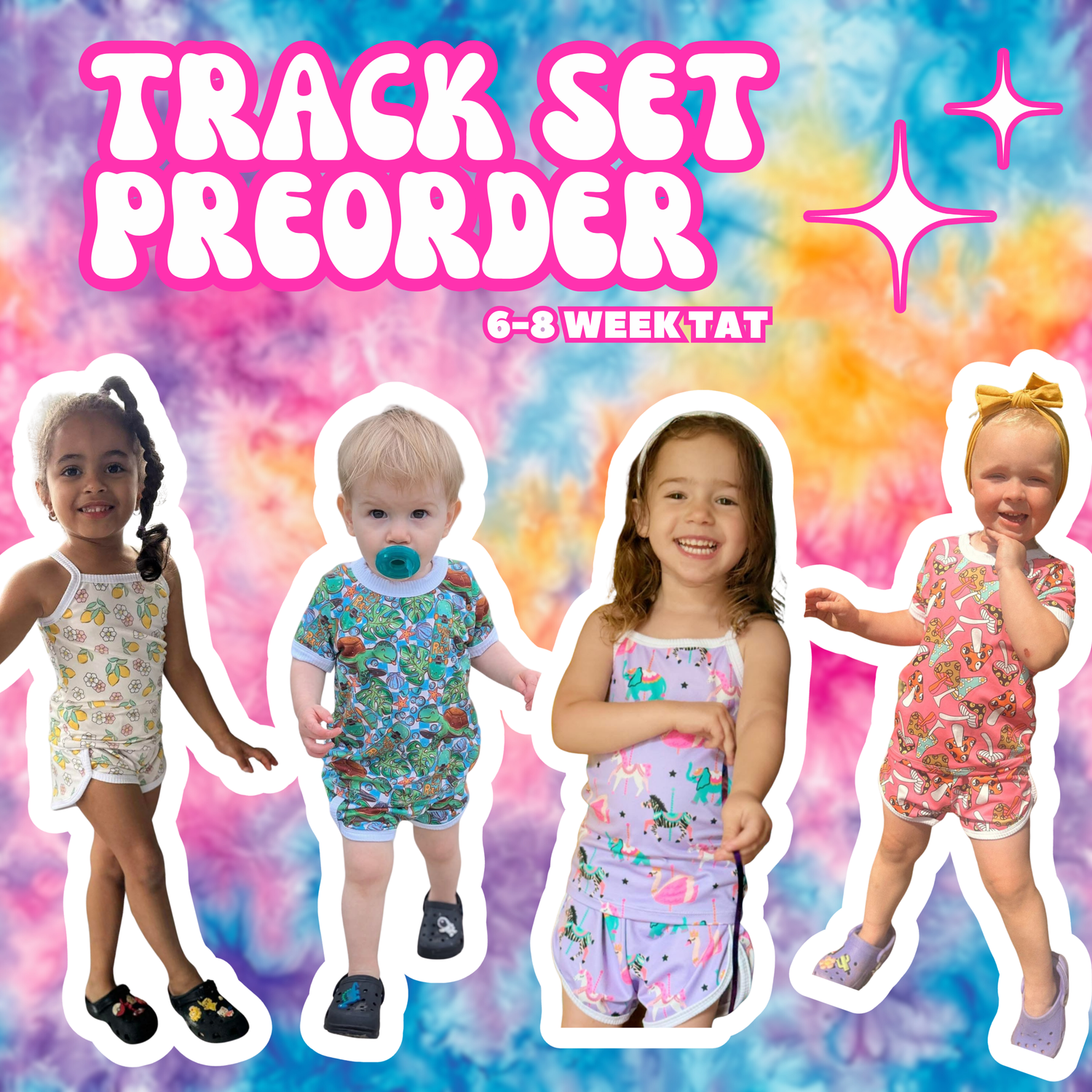 TRACK SETS & MORE! (6-8 week TAT)