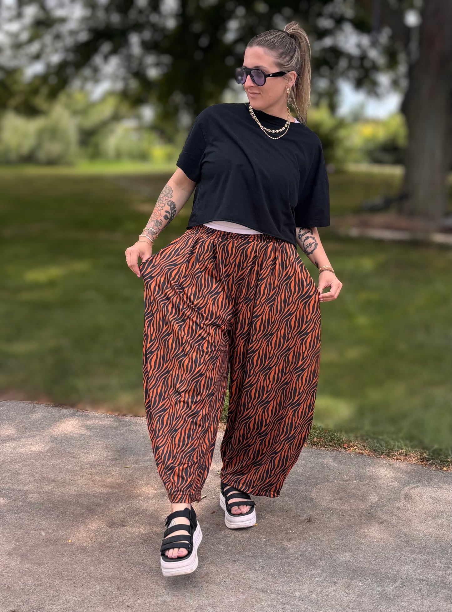 Adult Barrel Pants