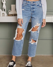 Load image into Gallery viewer, KanCan High Rise 90s Boyfriend Jeans
